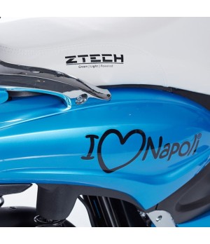 Bici Elettrica Scooter Z-Tech 09 Sky Napoli - Dettaglio Fiancata Personalizzata