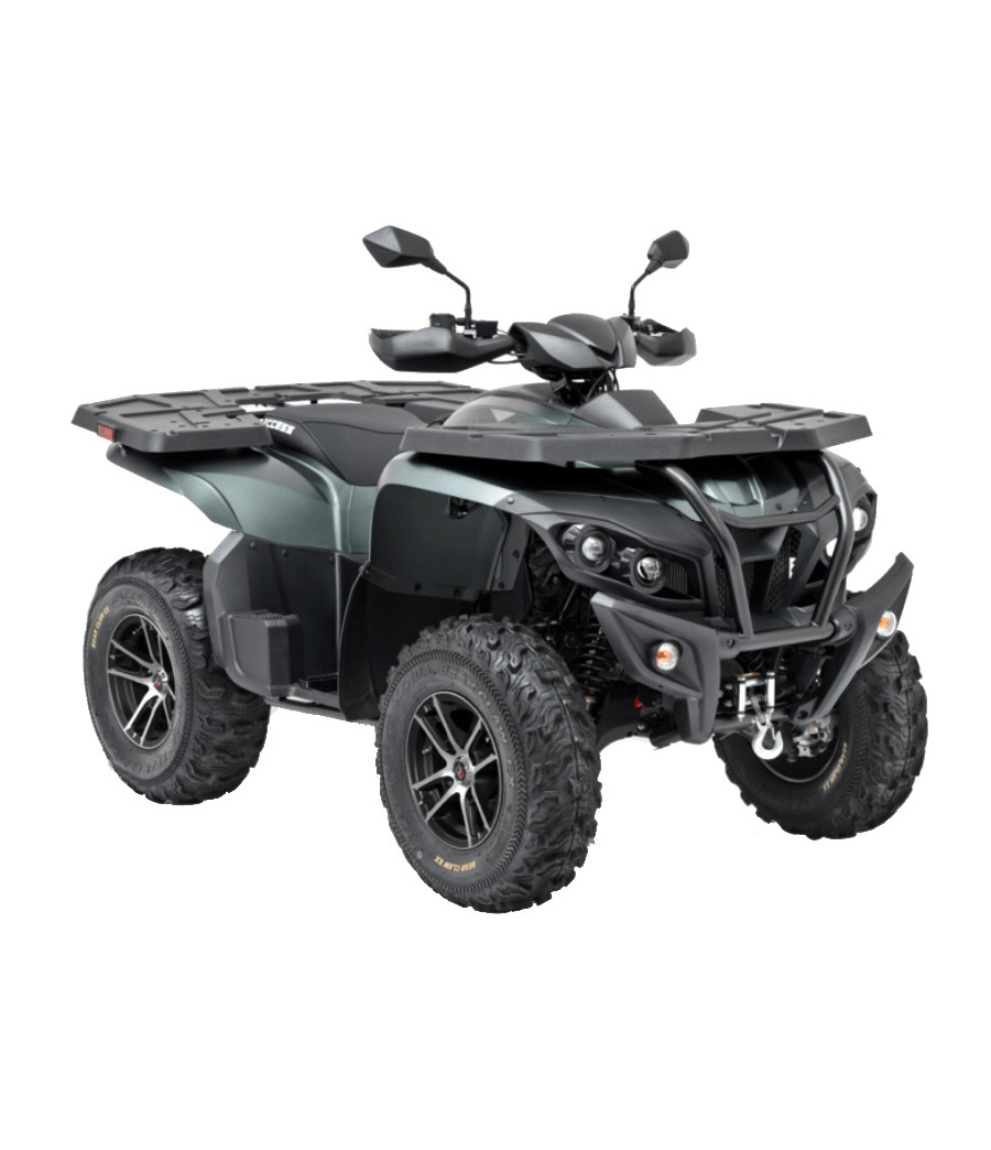 ATV Access Shade 600 Xtreme Omologato T3B - Colore Verde - Vista Frontale Destra