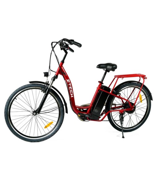 Bici Elettrica ZTECH CY-O1 AKERY 250W - Colore Rosso