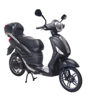 Scooter Elettrico ZTECH ZT-09FL 60V 1000W - Colore Nero Opaco - Vista Frontale Destra