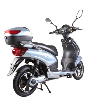 Scooter Elettrico ZTech ZT-09C 48V 500W - Colore Grigio - Vista Posteriore Destra