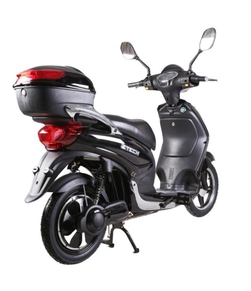 Scooter Elettrico ZTech ZT-09CL 500W - Colore Nero - Vista Frontale Destra