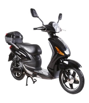 Scooter Elettrico ZTech ZT-09CL 500W - Colore Nero - Vista Frontale Destra