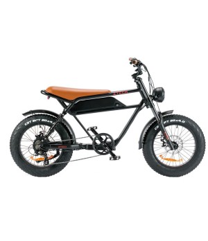 Bici Elettrica ZTECH ZT-75A LEGACY 3.0 250W - Colore Nero - Vista Laterale Destra