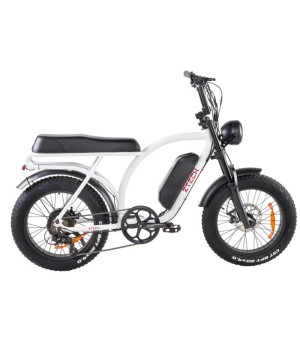 Bici Elettrica Ztech ZT-86B Legacy 2 250W - Colore Bianco - Vista Laterale Destra