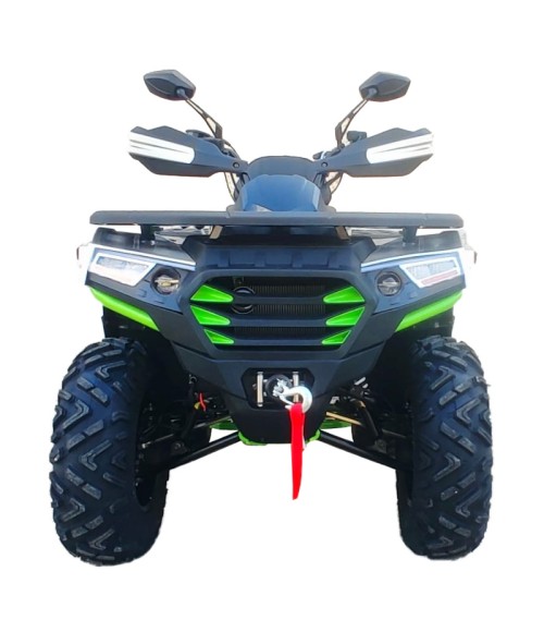 Quad NCX Mammoth 300 R12 Omologato - Colore Bianco/Verde - Vista Frontale Sinistra