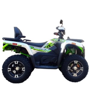 Quad NCX Mammoth 300 R12 Omologato - Colore Bianco/Verde - Vista Laterale Destra