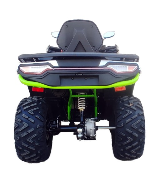 Quad NCX Mammoth 300 R12 Omologato - Colore Bianco/Verde - Vista Frontale Sinistra