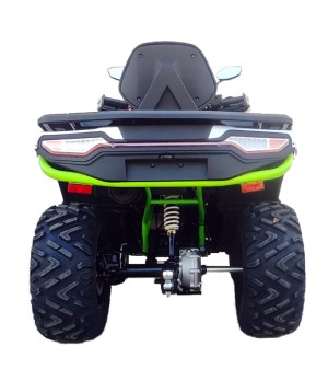 Quad NCX Mammoth 300 R12 Omologato - Colore Bianco/Verde - Vista Posteriore