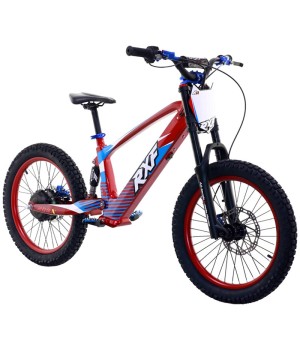 Bici Elettrica Apollo RXF EVO 750W 20" - Colore Rosso - Vista Frontale Destra