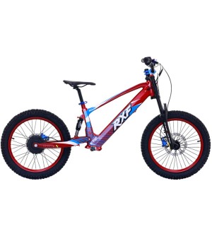 Bici Elettrica Apollo RXF EVO 750W 20" - Colore Rosso - Vista Laterale Destra