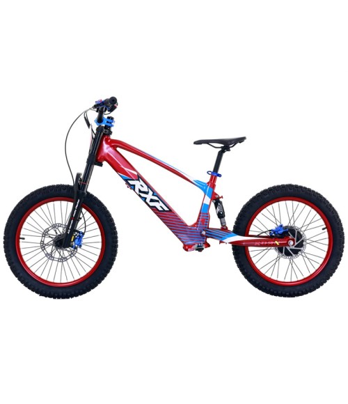 Bici Elettrica Apollo RXF EVO 750W 20" - Colore Rosso - Vista Frontale Destra