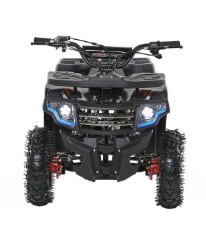 Mini Quad KXD M4 Electric Start Ruota 6" - Colore Arancione - Vista Frontale