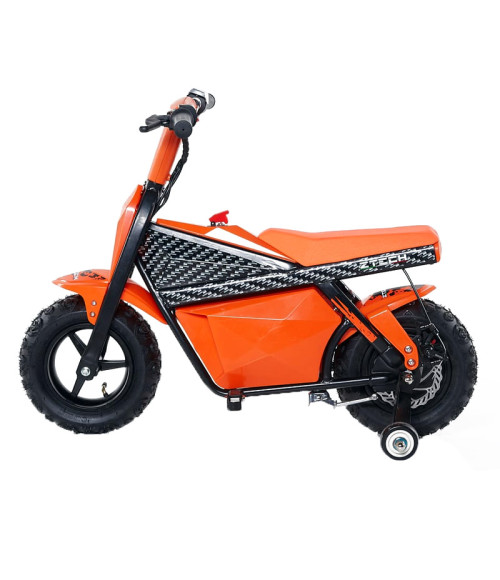 Bici Elettrica Ztech ABT-350 10" - Vista Frontale Destra