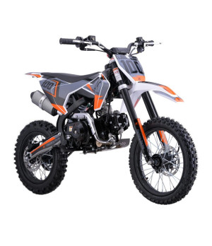 Pit Bike Factory Racing 110cc Auto 14/12 - Colore Arancione - Vista Frontale Destra
