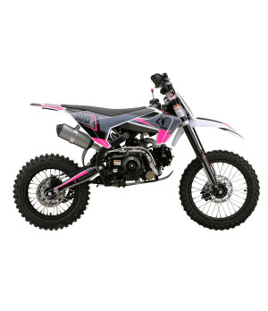 Pit Bike Factory Racing 110cc Auto 14/12 - Colore Rosa - Vista Laterale Destra