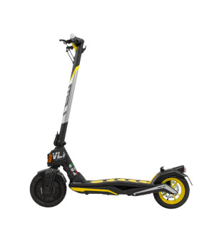 Monopattino Elettrico LEM Mad Air 350W 36V - Colore Giallo - Vista Laterale Sinistra