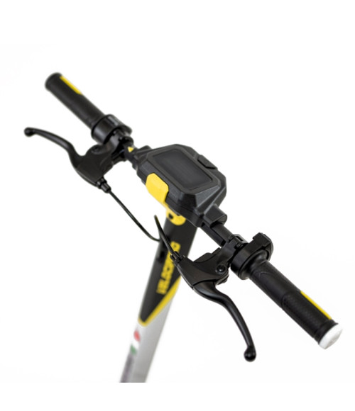 Monopattino Elettrico LEM Mad Air 350W 36V - Colore Giallo - Vista Frontale Sinistra