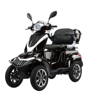 Quadriciclo Elettrico Targabile NCX Quatrot 1000W - Vista Frontale Sinistra