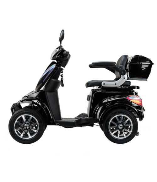 Quadriciclo Elettrico Targabile NCX Quatrot 1000W - Vista Frontale Sinistra