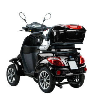 Quadriciclo Elettrico Targabile NCX Quatrot 1000W - Vista Posteriore Sinistra