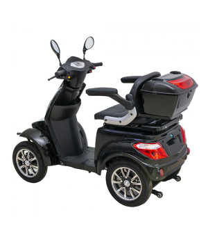 Quadriciclo Elettrico Targabile NCX Quatrot 1000W - Vista Posteriore Sinistra