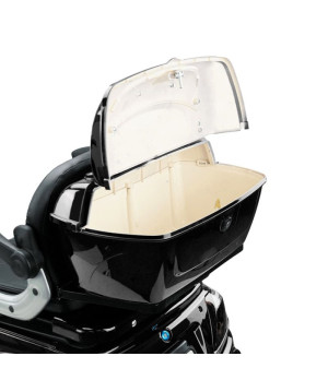 Quadriciclo Elettrico Targabile NCX Quatrot 1000W - Dettaglio Capienza del Bagagliaio Posteriore