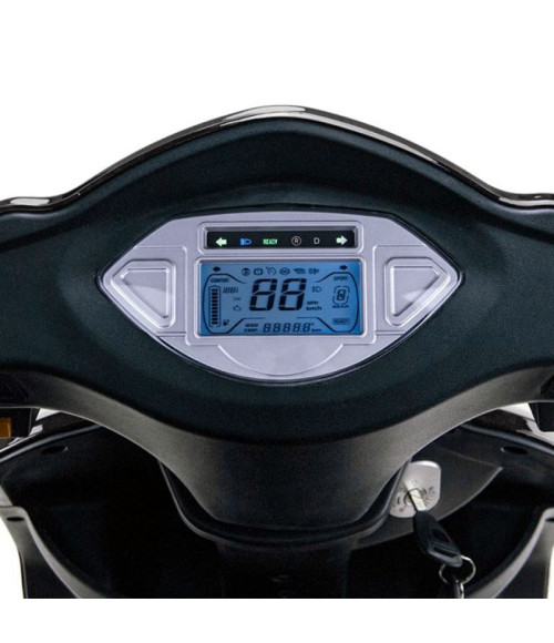 Quadriciclo Elettrico Targabile NCX Quatrot 1000W - Vista Frontale Sinistra