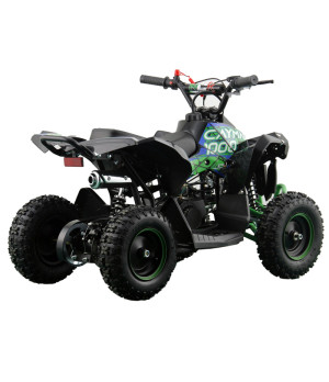 Mini Quad NCX Cayman 50cc R6 Pull Start - Colore Verde - Vista Posteriore Destra