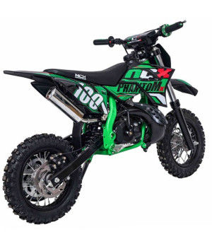 Mini Cross NCX Phantom X 50cc R12/10 NAC NAC - Colore Verde - Vista Posteriore Destra