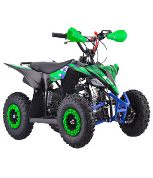 Mini Quad NCX Furious Big 50cc R6 Pull Start - Colore Verde - Vista Frontale Destra