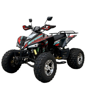 Quad Spitfire 250cc - Targabile - Vista Frontale Sinistra
