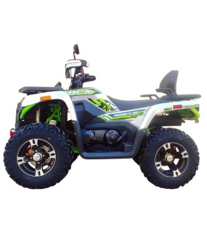 Quad NCX Mammoth 300 R12 Omologato - Colore Bianco/Verde - Vista Laterale Sinistra