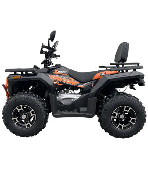 Quad NCX X-ROCK 270 R10 Omologato T3B - Colore Nero/Arancio - Vista Laterale Sinistra