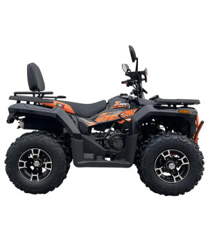 Quad NCX X-ROCK 270 R10 Omologato T3B - Colore Nero/Arancio - Vista Laterale Destra