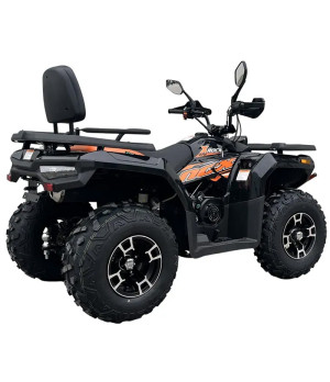 Quad NCX X-ROCK 270 R10 Omologato T3B - Colore Nero/Arancio - Vista Posteriore Destra