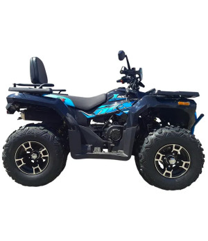 Quad NCX X-ROCK 270 R10 Omologato T3B - Colore Nero/Blu - Vista Laterale Destra