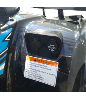 Quad NCX X-ROCK 270 R10 Omologato T3B - Dettaglio Prese di Ricarica