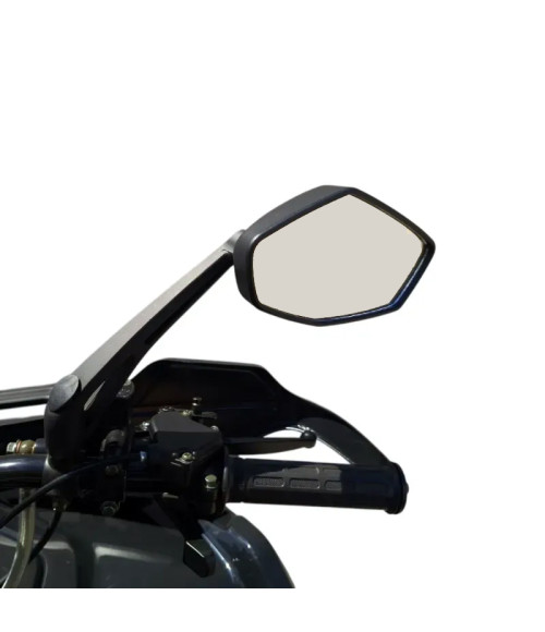 Quad NCX X-ROCK 270 R10 Omologato T3B - Colore Nero/Arancio - Vista Frontale Sinistra