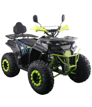 Quad NCX Angry ST 200 R10 - Colore Nero-Giallo - Vista Frontale Destra