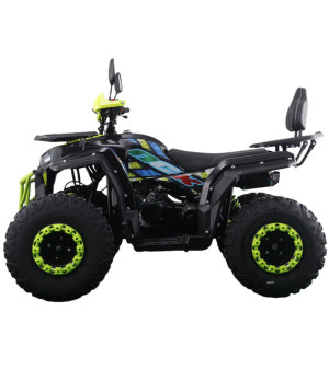 Quad NCX Angry ST 200 R10 - Colore Nero-Giallo - Vista Laterale Sinistra