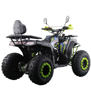 Quad NCX Angry ST 200 R10 - Colore Nero-Giallo - Vista Posteriore Destra