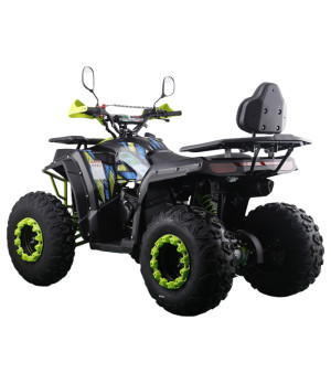Quad NCX Angry ST 200 R10 - Colore Nero-Giallo - Vista Posteriore Sinistra