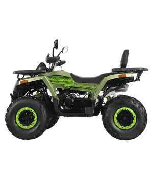 Quad NCX Mega Angry 250 CVT R10 - Colore Nero/Verde - Vista Laterale Sinistra