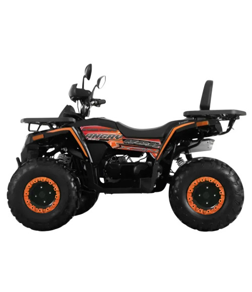 Quad NCX Mega Angry 250 CVT R10 - Colore Nero/Arancio - Vista Laterale Sinistra