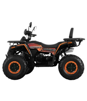 Quad NCX Mega Angry 250 CVT R10 - Colore Nero/Arancio - Vista Laterale Sinistra