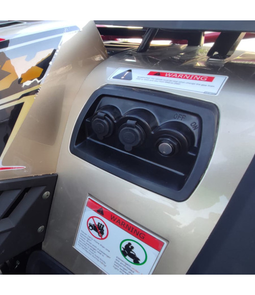 Quad NCX X-Climber 570 R12 - Vista Frontale Sinistra