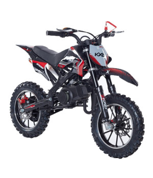 Mini Cross bambino KXD 701 50cc - Colore Rosso - Vista Frontale Destra