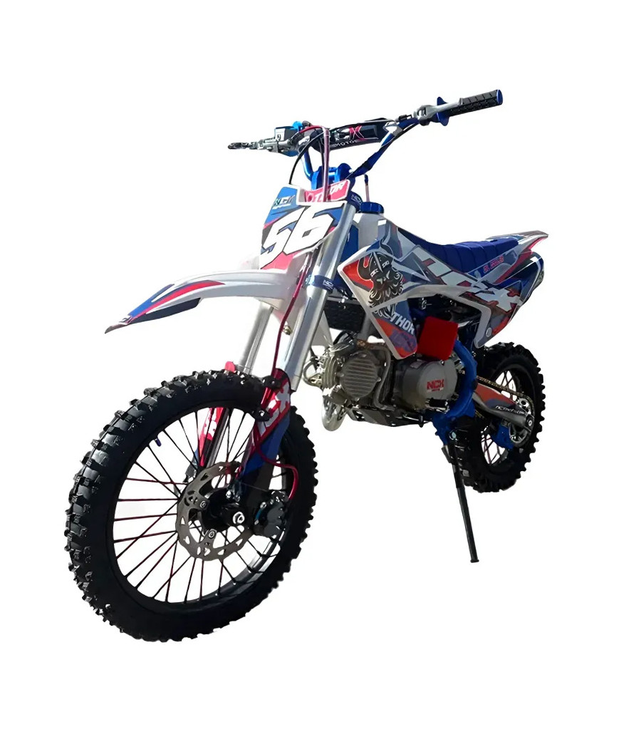 Pit Bike NCX Thor 160cc 17/14 Super Pro - Vista Frontale Sinistra