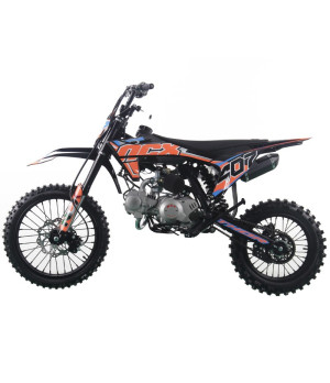 Pit Bike NCX Thor Evolution 150 17/14 4 Marce - Colore Nero/Arancio - Vista Laterale Sinistra